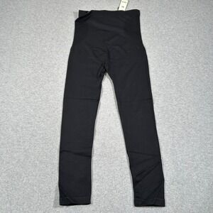 Empetua High Waisted Shaping Leggings Womens XL Black Tummy‎ Control NEW